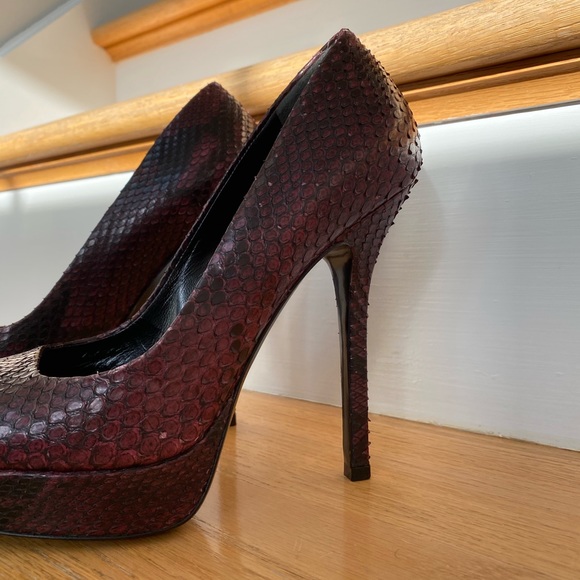 Gucci Python Skin Heels - Picture 3 of 7